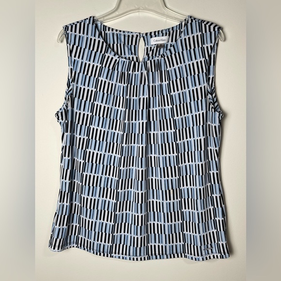 Calvin Klein Tops - Calvin Klein Sleeveless Pleated Tank Top